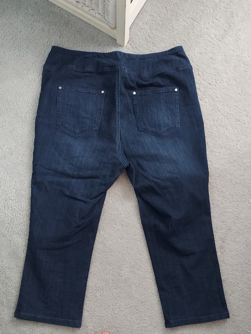 Belle By Kim Gravel Denim Crop Jeans - Picture 6 of 7
